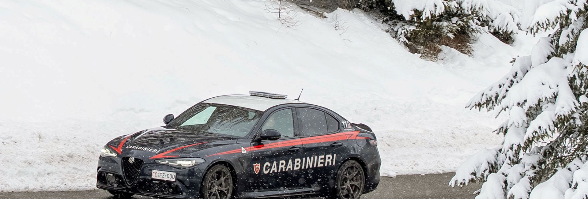 Az Alfa Romeo csúcsmodellje is bekerült a Carabinieri flottájába