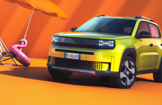 A Fiat bemutatta a Grande Pandát!