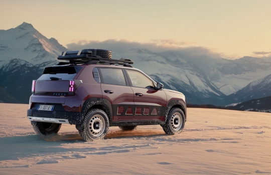 Ilyen lehet a Fiat Panda 4x4-es változata