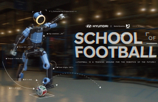 A vb-lázban még a Hyundai robotja is focizni tanul