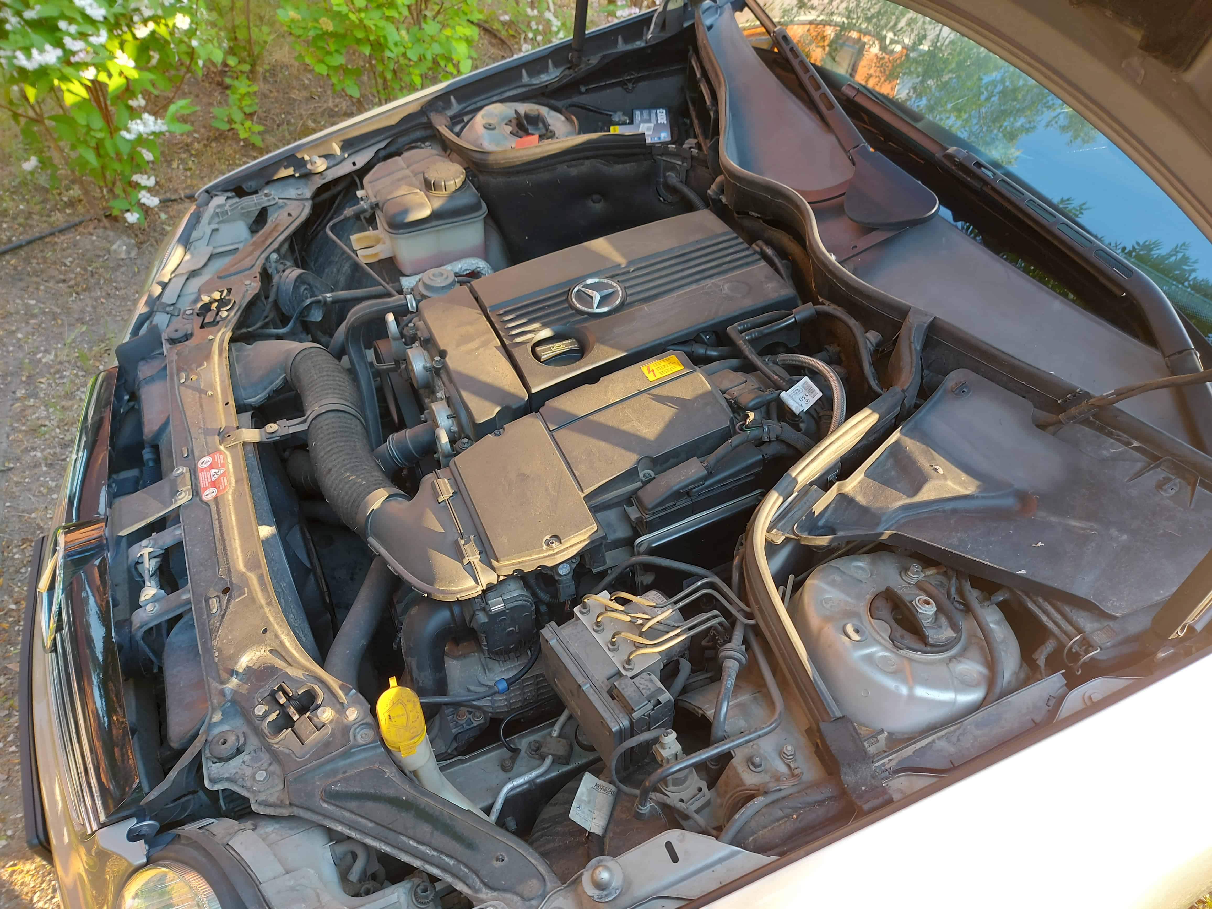 mercedes-clk-a209-motor