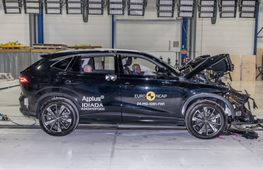 Rendkívül biztonságos a legújabb MG