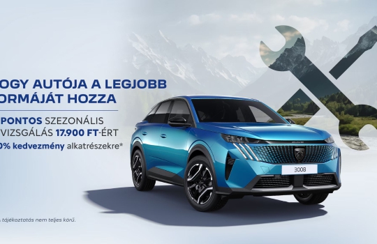 Peugeot Téli Szerviz Akció