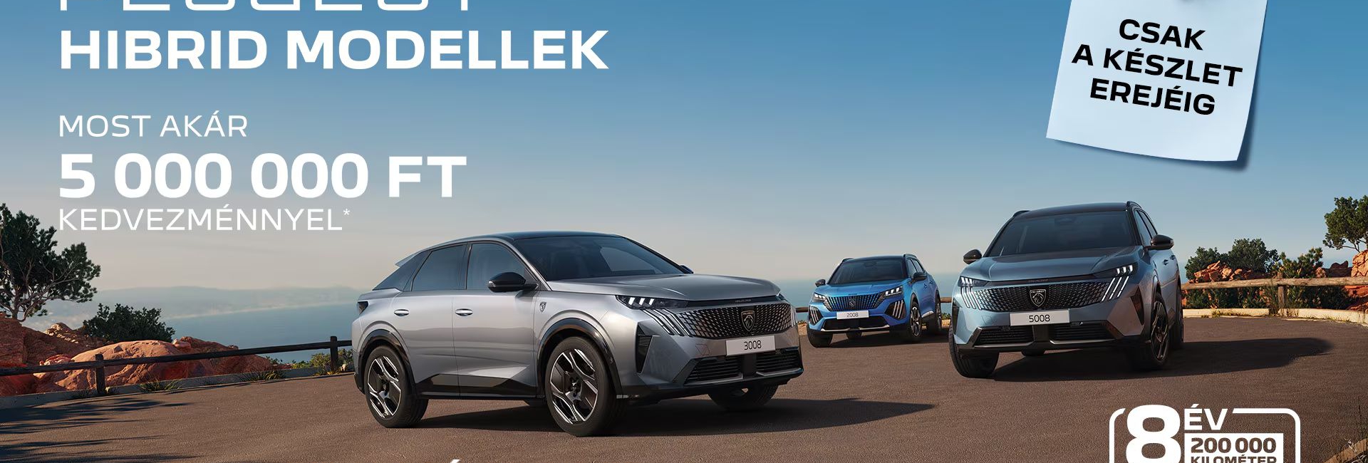 Peugeot Hibrid Ajánlatok!
