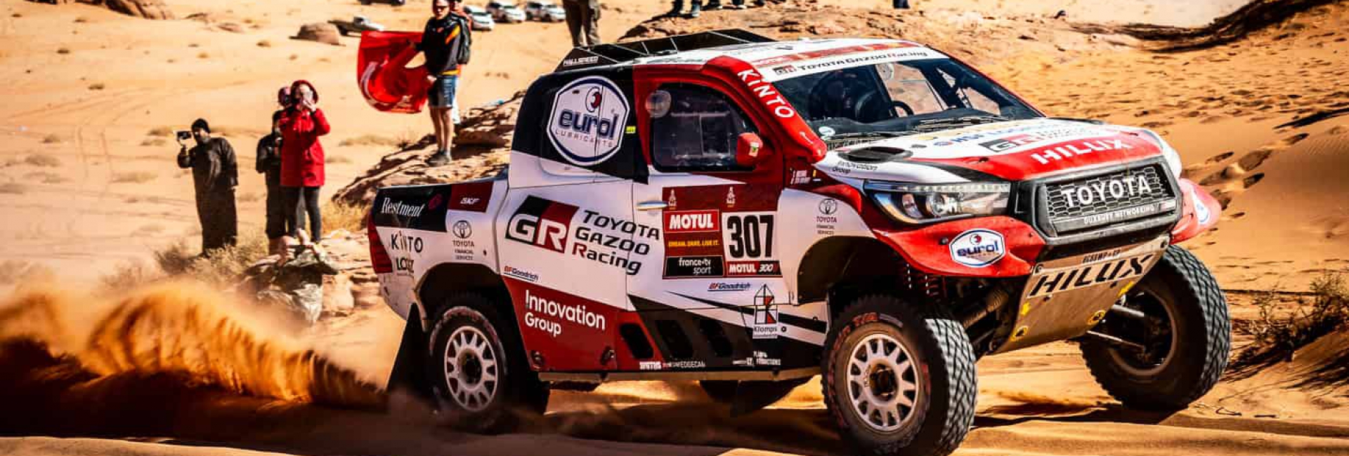 A Dakar sikeres csapata