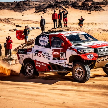 A Dakar sikeres csapata